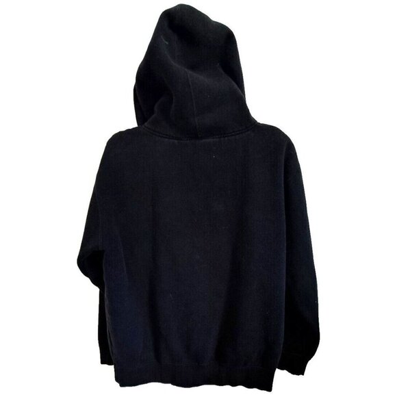 Salt Life Men's M Full Zip Black Hoodie NO DRAWSTRING - Picture 3 of 7